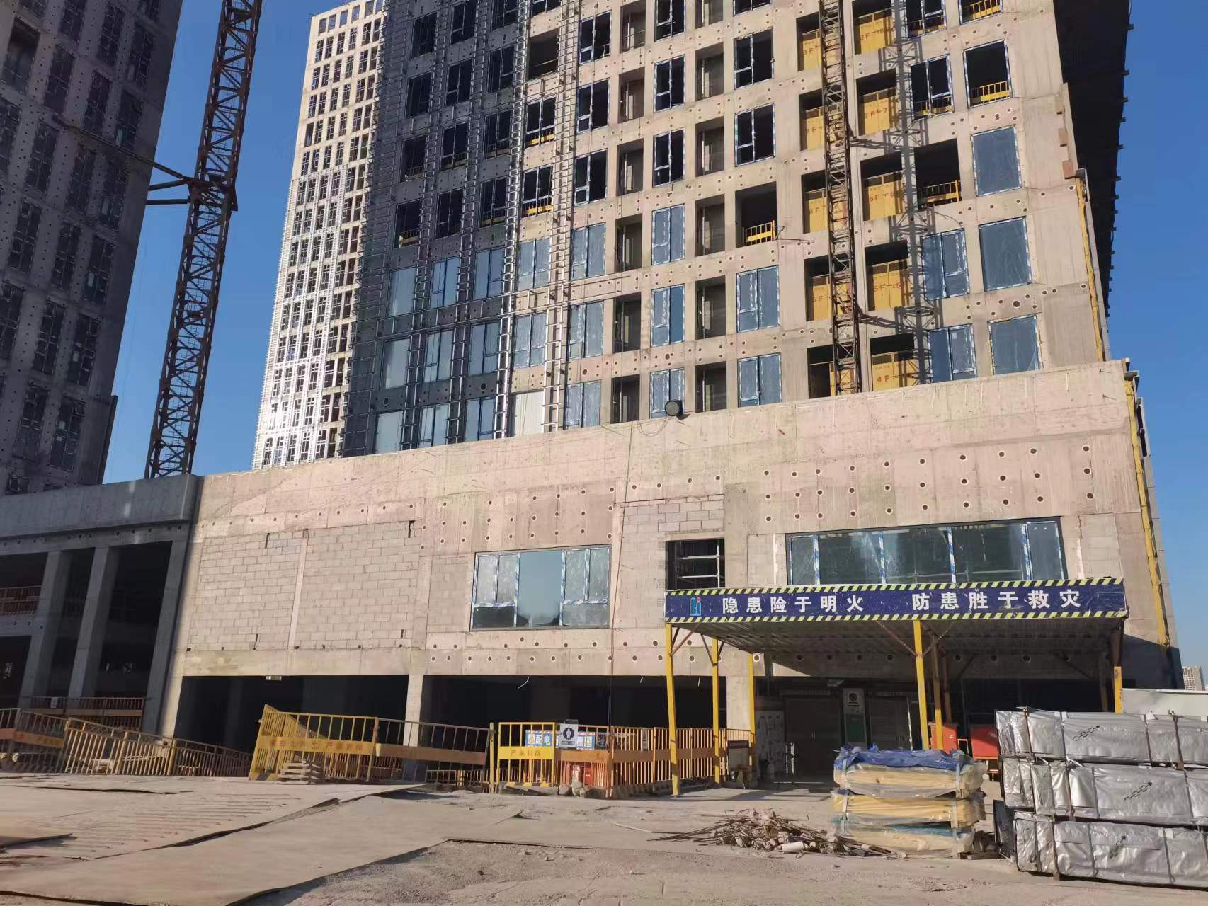 浮山新区P25-1地块项目1#办公楼加固改造工程